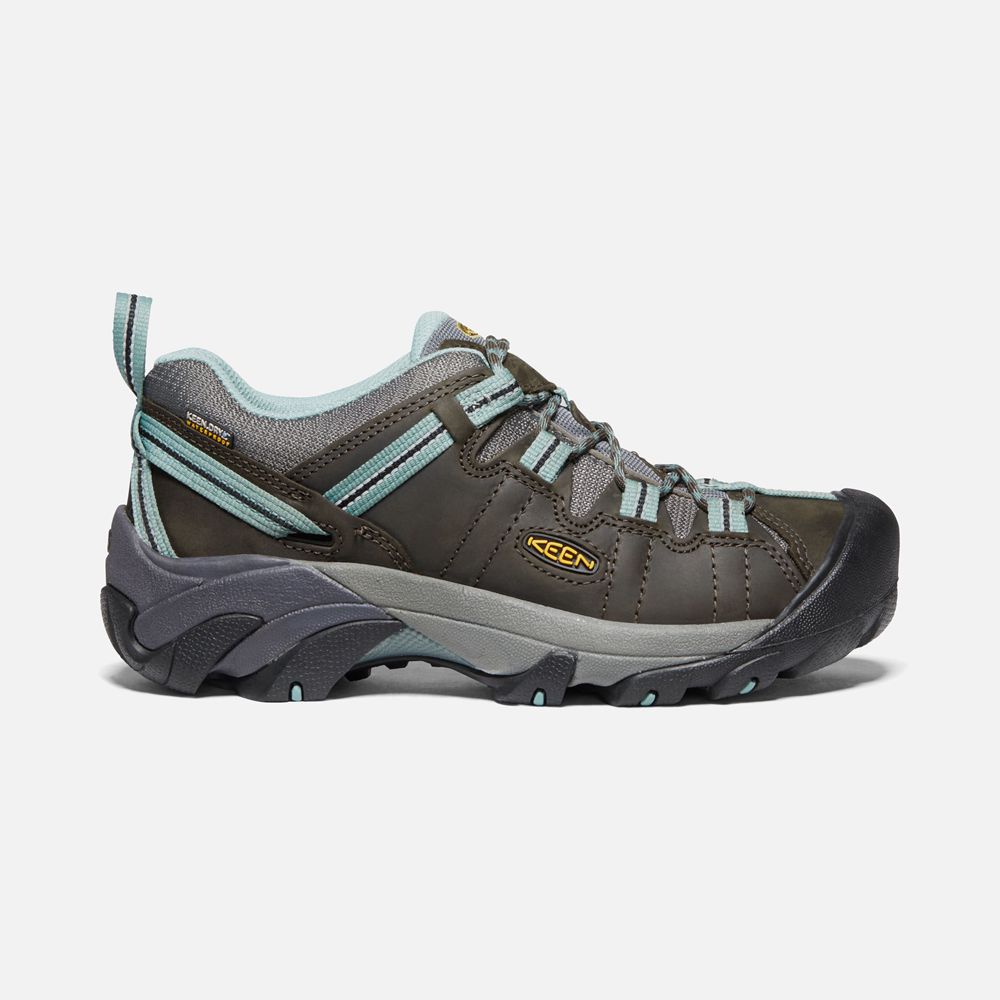 Chaussure de Randonnée Keen Femme Vert Olive/Noir | Targhee Ii Waterproof | OJYTE-8936